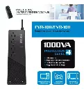 Forza FVR-1011USB Volt Reg 1000VA/500W 115V 4-NEMA 2-USB