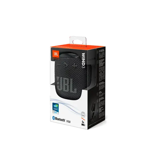 JBL Bocina Wind3 c/radio c/pantalla con logo naranja