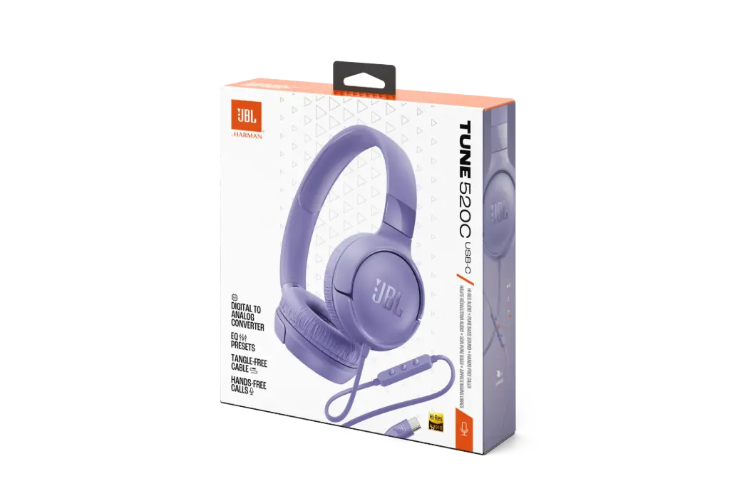 [50036412353] JBL Tune 520C usb-c - Morado