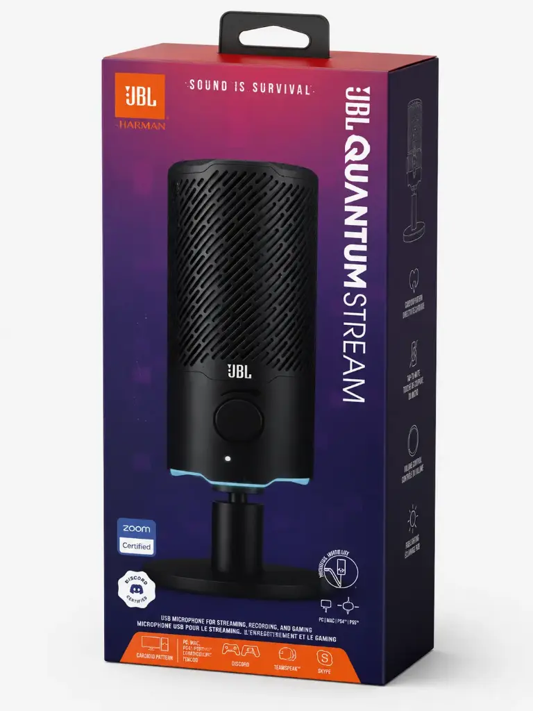JBL Quantum Mic Stream black