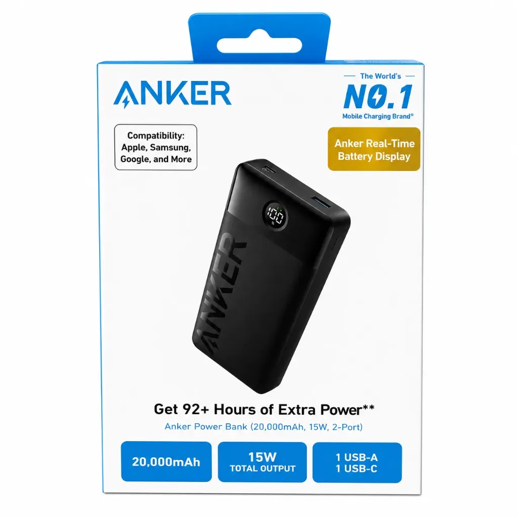 [94644133610] Anker - PowerBank 20.000