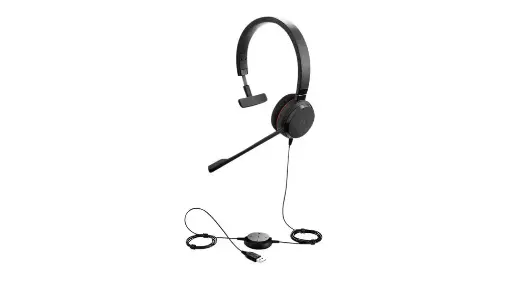[5393-829-309] Jabra Headset Evolve 30 II Wired - UC - USB & 3.5mm  Mono